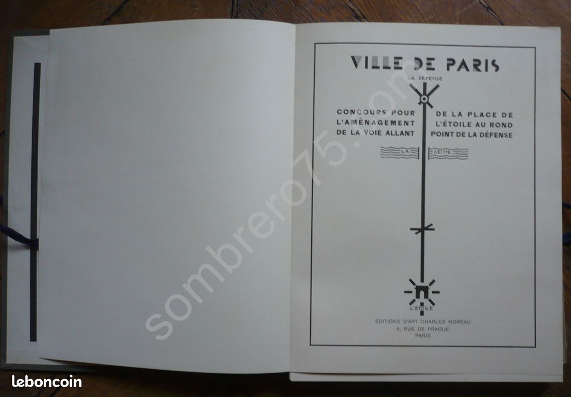 Concours pour l'Aménagement de la Voie allant de la Place de l'Etoile au Rond Point (image 2)