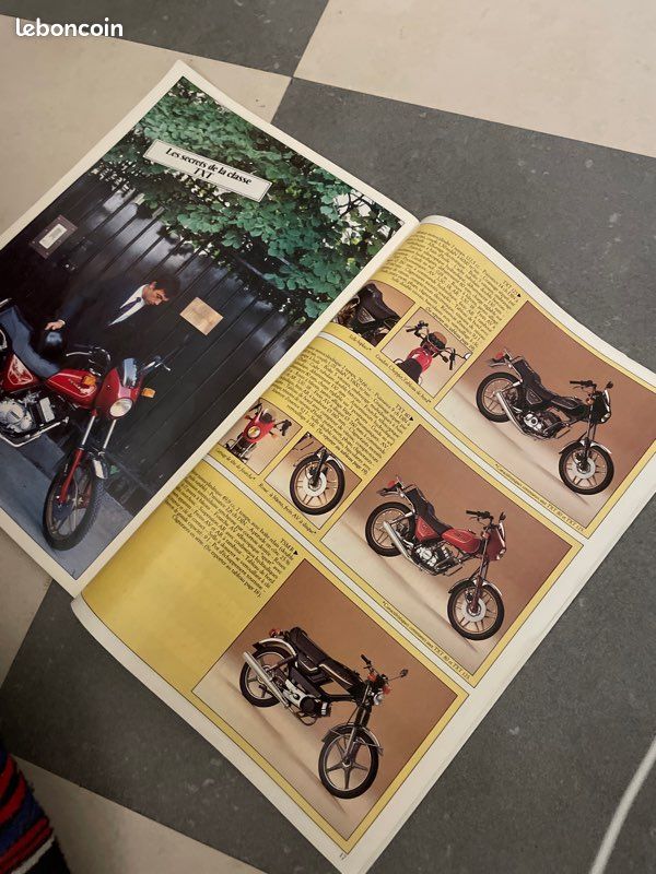 Revue publicitaire Peugeot 1983 moto mobylette motorisé (image 4)