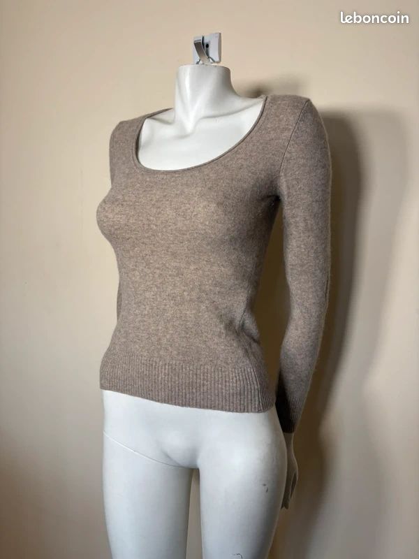 Gilet Benetton Femme - Taille XS Couleur Lilas - Style Crop - Doublure Viscose - Neuf Sans étiquettes