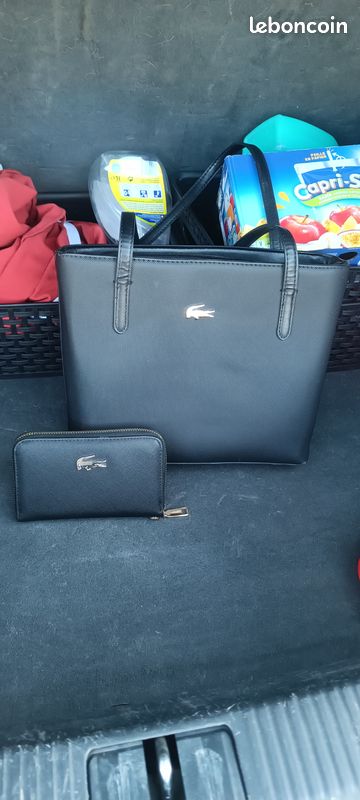 Sac à main pour Femme Lacoste avec sa pochette (image 3)