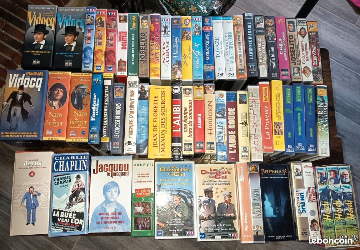 🎥 lot VHS 🎥 45 pieces + 14 coffrets (image 1)