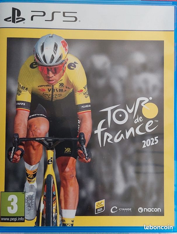 Jeu Le Tour De France 2021 - PS5 - Neuf Sous Blister - Édition Officielle Vélo