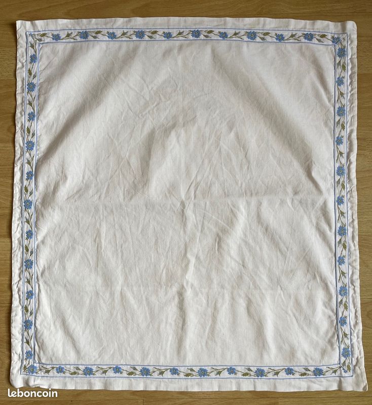 Taie d'oreiller ancienne en métis (image 1)