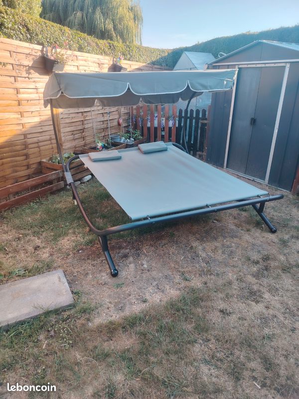 Transat de jardin 2 places (image 2)
