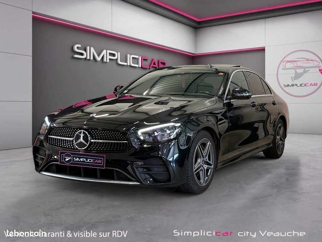 Mercedes Classe E 220D 194 AMG LINE - Toit Ouvrant - Caméra - CarPlay - Sièges Chauffants (image 4)