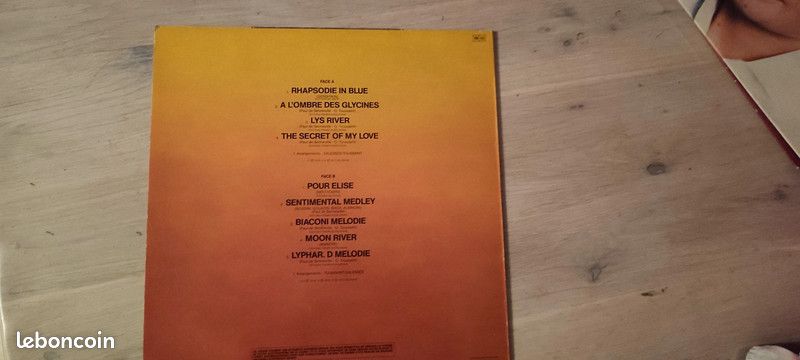 33 tours Vinyle Richard Clayderman vol 2 (image 2)