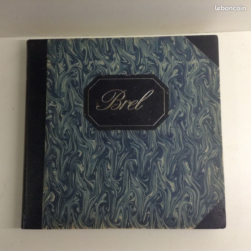 JACQUES BREL, coffret collector luxe Barclay / 7 vinyls 33t (image 1)