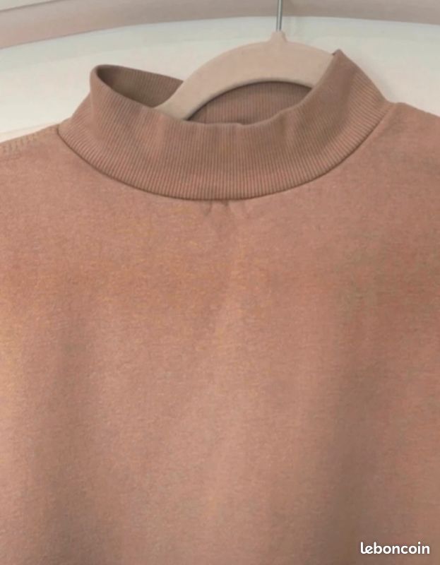 Sweat beige Bershka M (image 3)