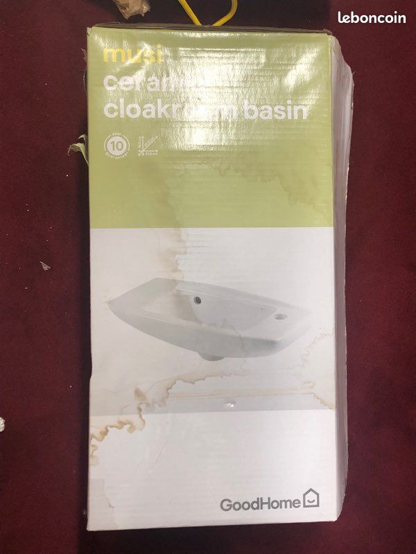 Lave mains musi ceramique GoodHome (image 1)