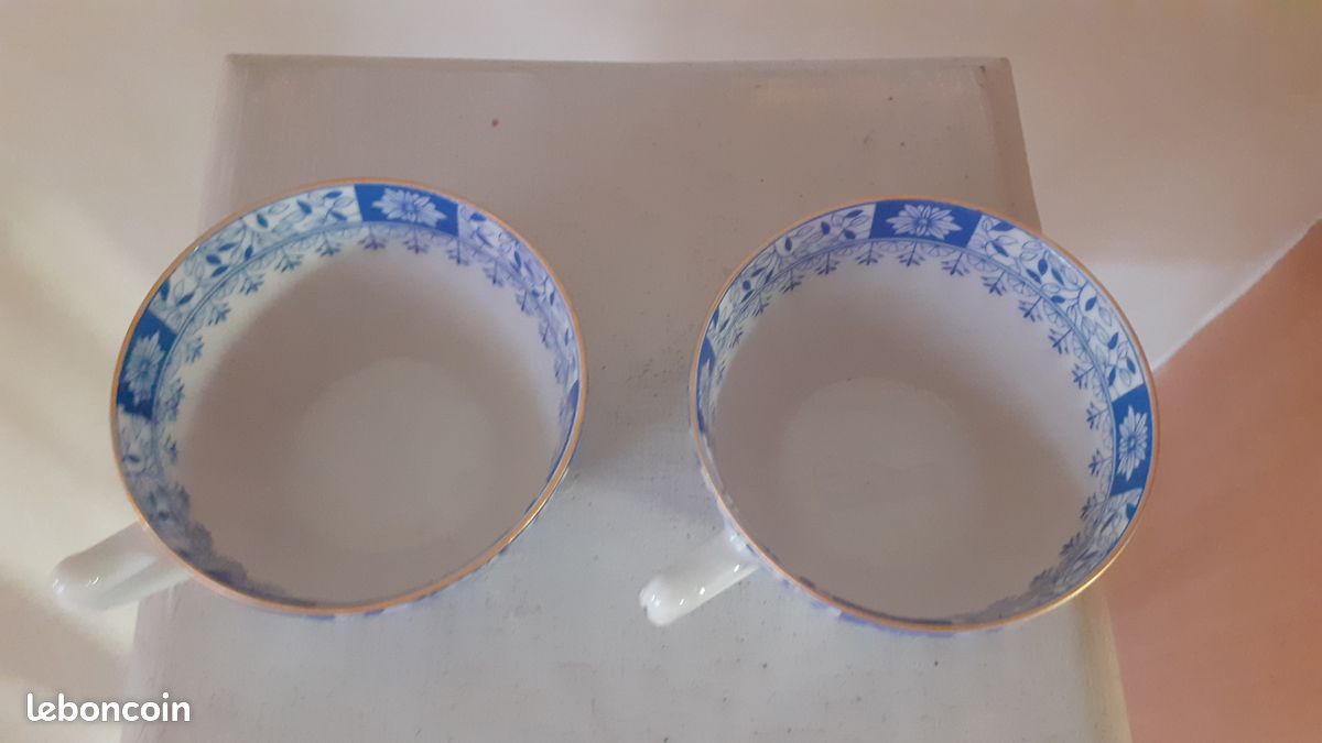 2 tasses à café expresso en porcelaine Seltmann Weiden (image 2)