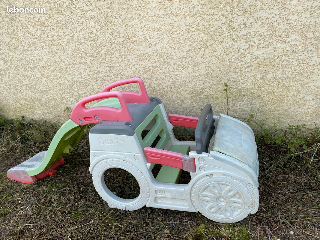 Smoby voiture et toboggan (image 1)