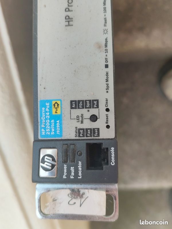 HP Procurve 2520G-24-Poe J9299A (image 3)