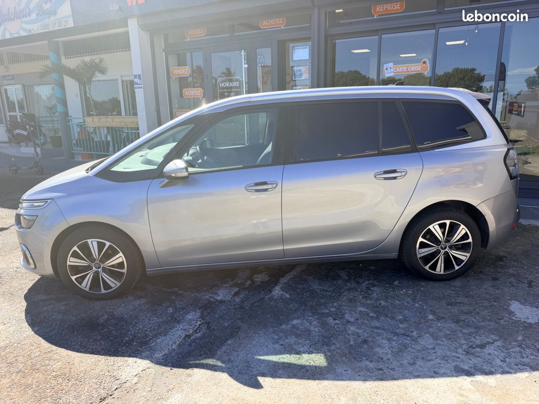 Citroen c4 grand picasso 1.2 puretech 130 ch business 7 places eat6 + camera de recul + carplay (image 2)