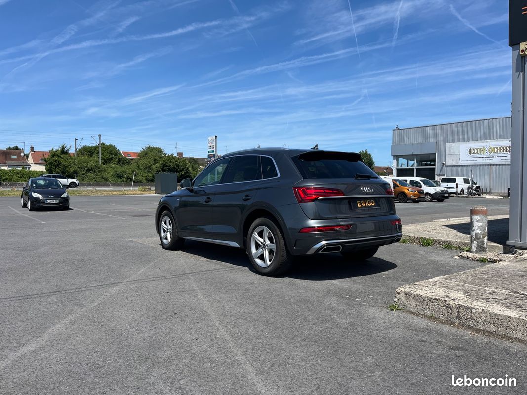 Audi q5 2.0 35 tdi 165 dieselhybrid s-line s-tronic bva *rien a prevoir - toit ouvrant panoramique - carplay (image 4)