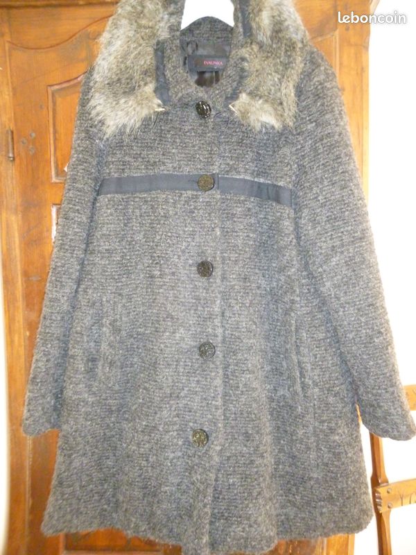 Manteau neuf marque evalinka taille 6 (image 1)