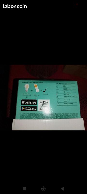 Lot de 2 ampoules led connecté (image 2)