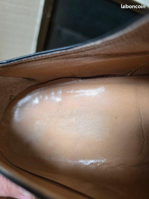 Derby En Cuir Sarkis Der Balian - Taille 42.5 (US 9), Trois œillets, Introuvables
