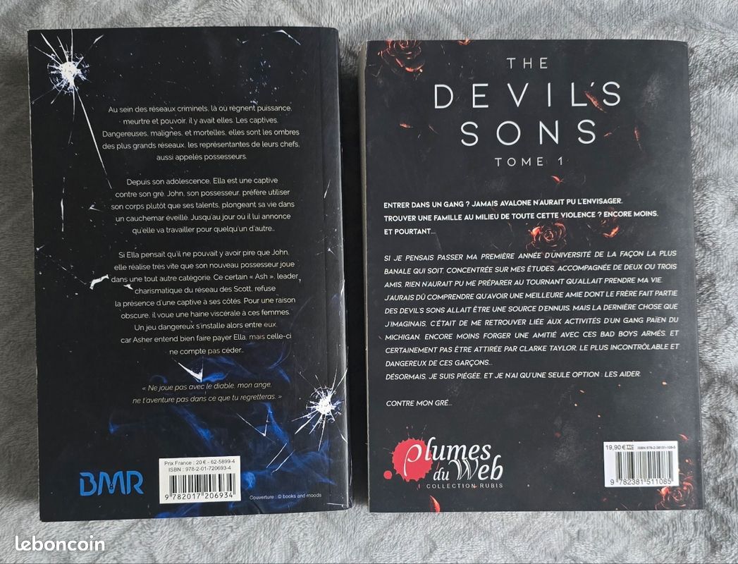 Livres Thé Devil's sons et Captiv
The devil' sons Tome 1
Captiv Tome 1 (image 2)