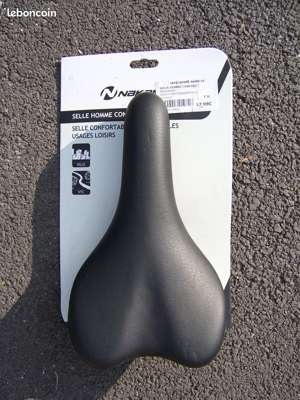 Selle confort VTT homme NAKAMURA Équipements vélos
