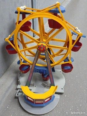 Grande roue Playmobil authentique ? Jeu d?imagination ? Jouet d?occasion complet (image 1)