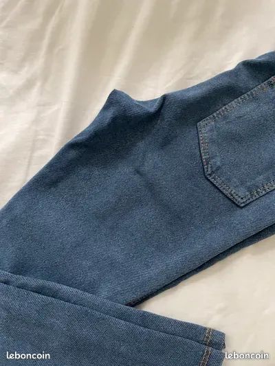 Jegging legging en jean marque Zara taille 6 ans excellent état (image 3)