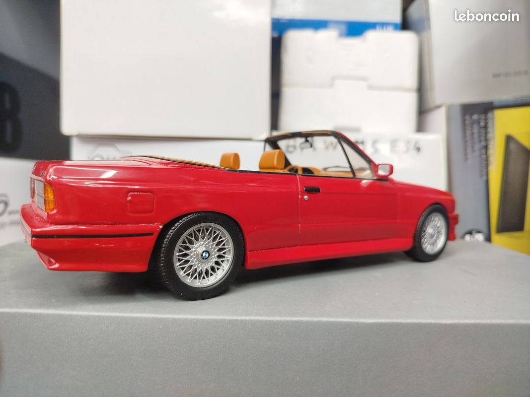 Bmw m3 e30 cabriolet otto 1/18 (image 4)