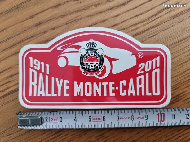 Sticker Autocollant 79ème Rallye Monte Carlo 2011, Centenaire ACM