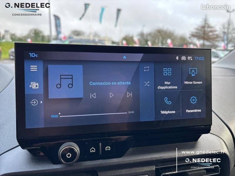 Peugeot Partner M 650kg BlueHDi 100ch S&S 1ère main / Entretien Peugeot / TVA Recup / PRIX TTC (image 15)