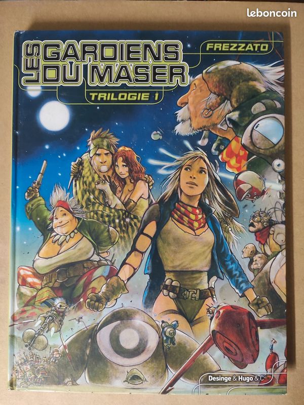 Magnifique BD LES GARDIENS DU MASER - TRILOGIE 1 - FREZZATO Massimiliano - H. Desinge Hugo & Cie (image 3)