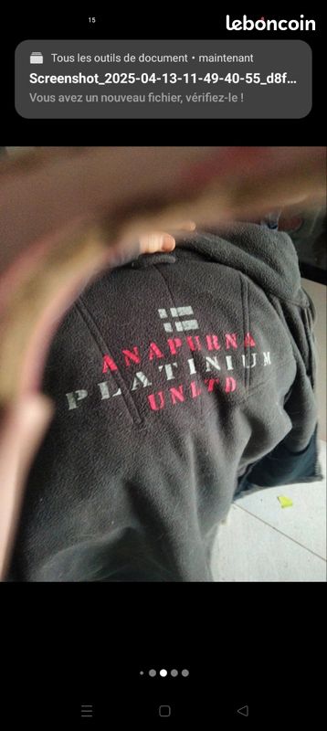 Veste polaire en apurna taille S M aussi (image 3)