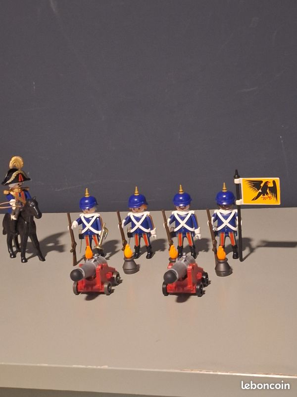 Playmobil Custom – Napoléon 1er Empire – Homme Du Train Intendance N°3 – Neuf