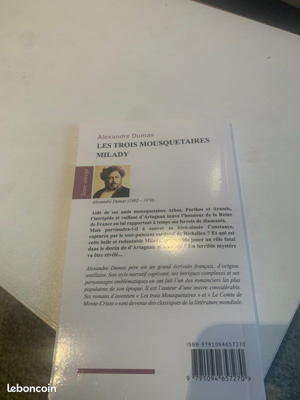 Livres les 3 mousquetaires (image 2)