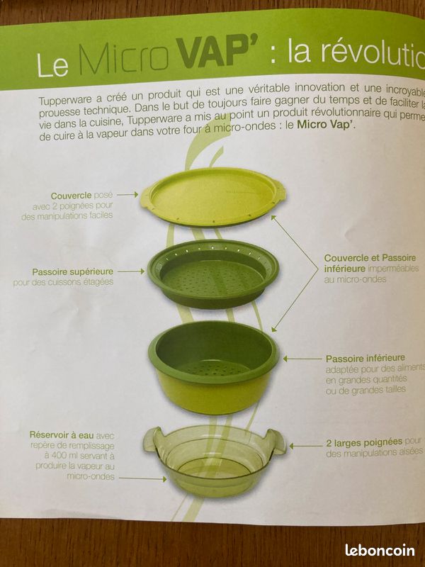 Cuiseur Micro Onde Tupperware pas cher - Meilleures ofes sur le neuf et l'occasion