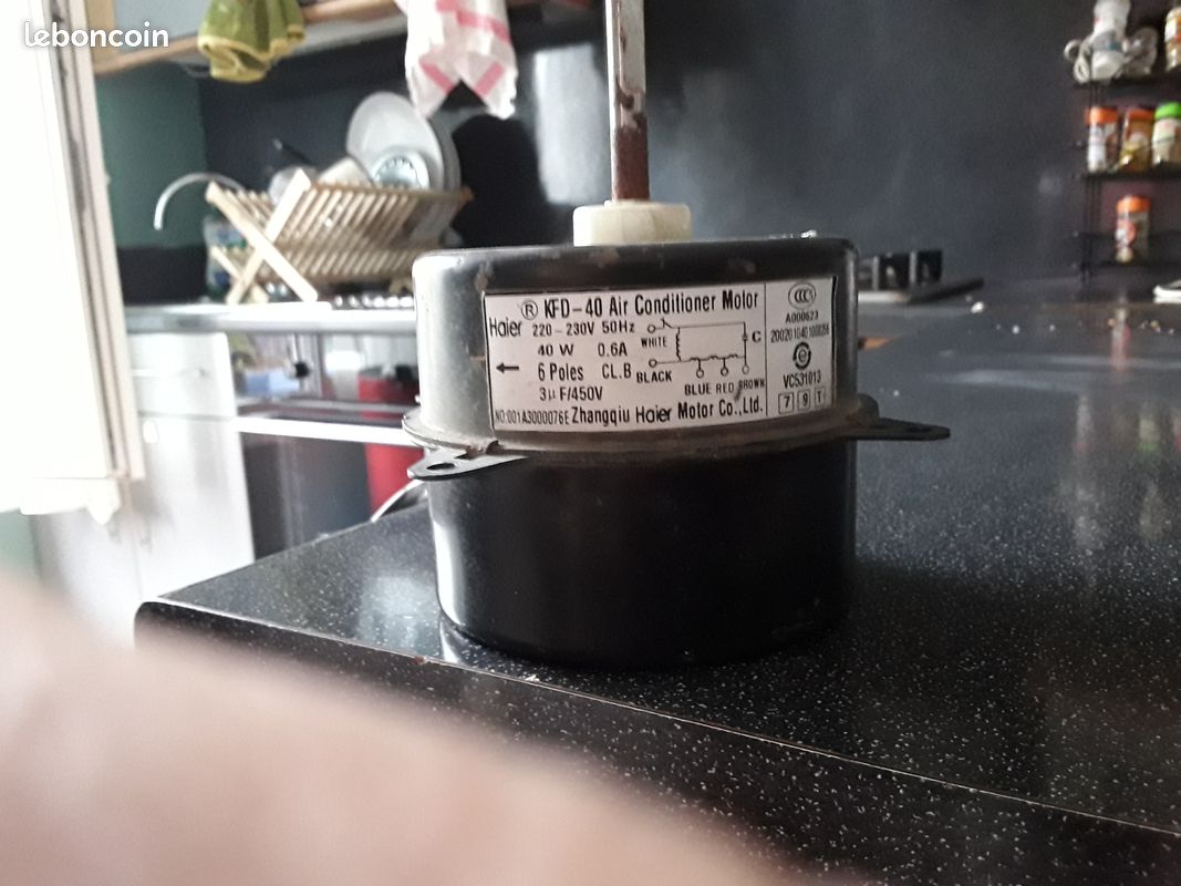 Moteur ventilateur hélice airton haier (image 1)