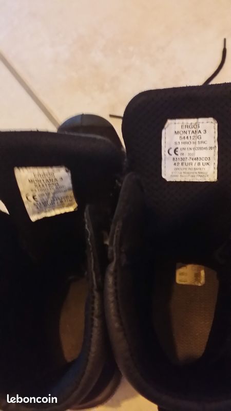 Chaussures ERGOS MONTANA T42 (image 2)