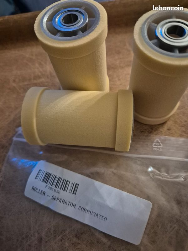 Rouleau séparateur ondulé Pitney Bowes F786036 pour inséreuse DI900 DI950 pitney bowes machine à affranchir (w) (image 5)