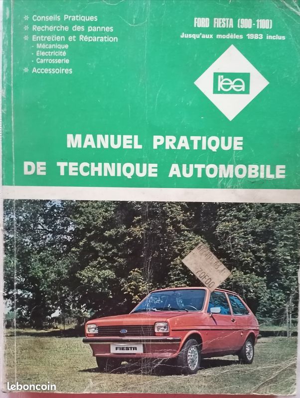 Manuel pratique Ford Fiesta (image 1)