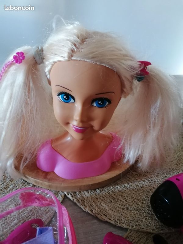 IMIKEYA Sèche-Cheveux Jouet Pour Enfants - Petit Sèche-Cheveux Poupées Avec Son, Salon De Coiffure Ludique, Couleur Aléatoire