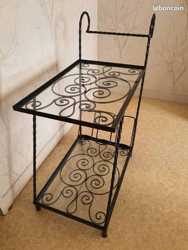 Lot table basse et desserte (image 6)