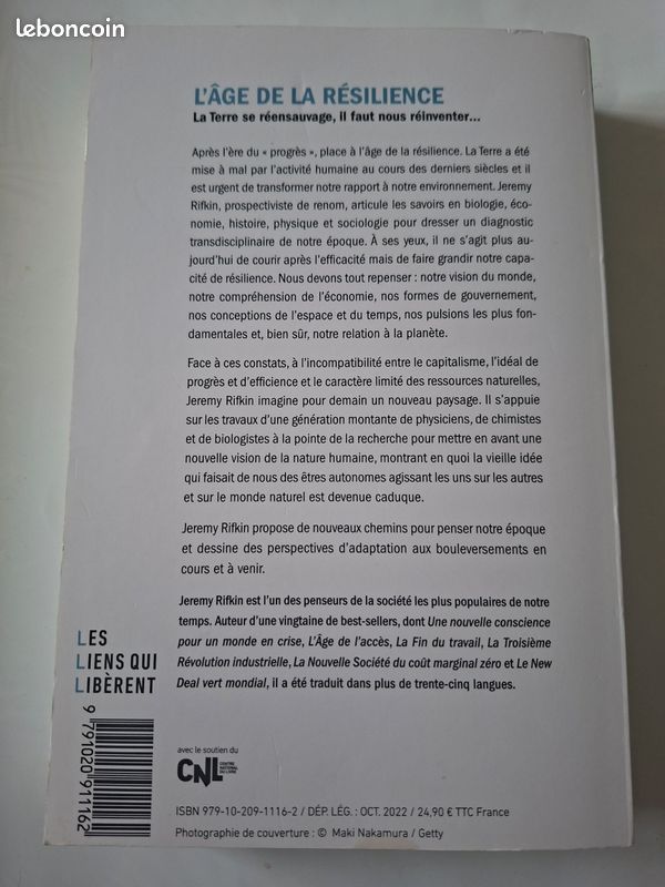 Jeremy Rifkin : L’âge de la résilience (image 2)