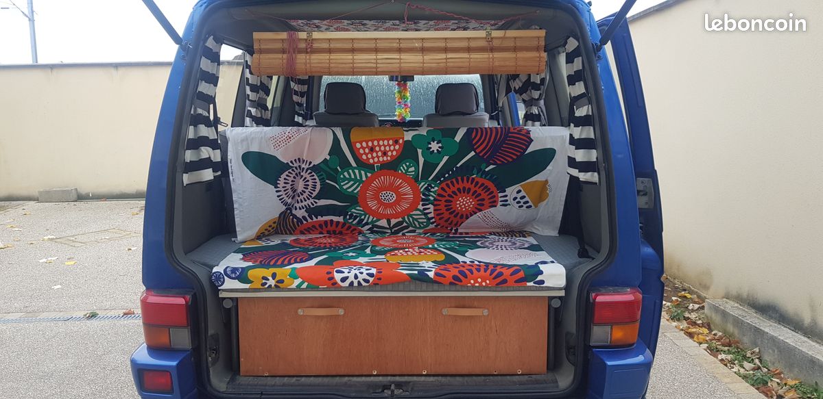 Volkswagen transporter t4 2.4 d 80ch toit relevable westfalia california revision complete (image 4)