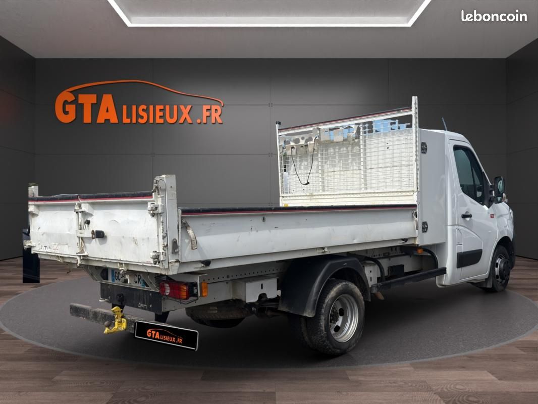 Renault Master Benne SIMPLE BS PROP RJ3500 L3+COFFRE DCI 130 CONFORT (image 5)