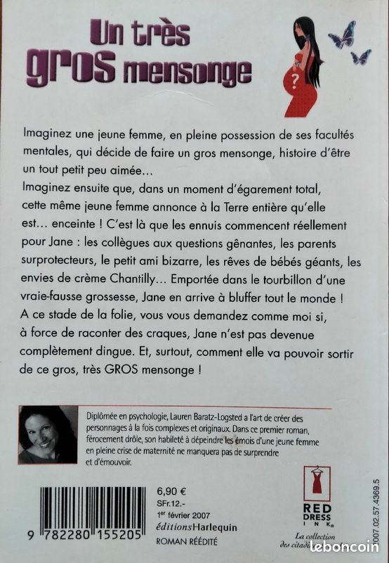 Livre de poche "Un très gros mensonge" (image 2)