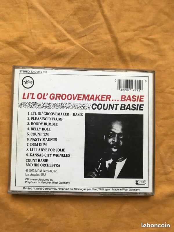 Count Basie.Groovemaker.Verve Records (image 2)