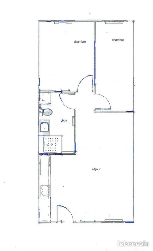Parking 3 pièces 50 m² · à Saint-Nizier-le-Désert · 50 m² · 753 €/mois