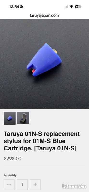 TARUYA TW-01M-S (bleu) paire + stylus (image 6)