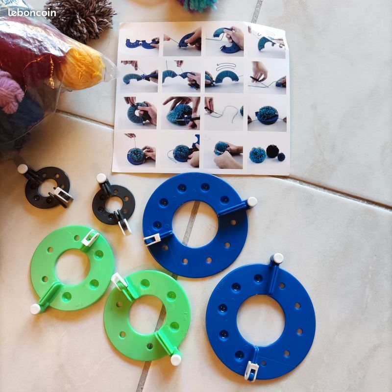 Kit pompons laine enfant (image 4)