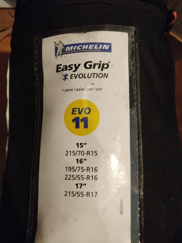 Michelin Chaînes à Neige Easy Grip Evolution 15 Multicolore