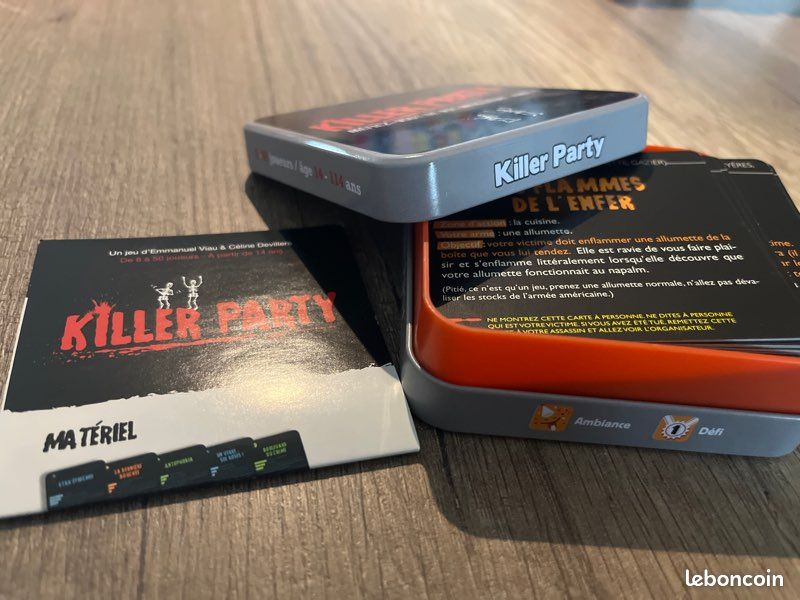 Jeu de société KILLER PARTY (image 3)