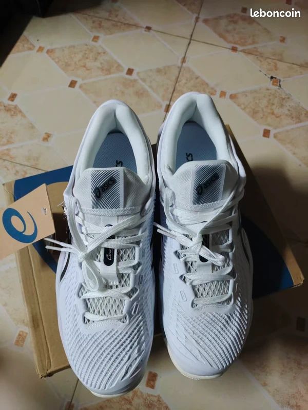 Tennis ASICS Court FF 3 Blanc et noir Homme (image 2)